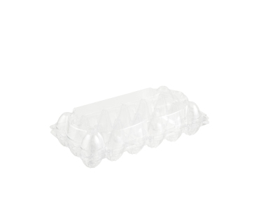 Sustainable, recyclable transparent quail egg box 18 pieces